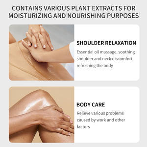 Aceite esencial de masaje corporal de Gel VC de 200ml, aceite Facial hidratante de cúrcuma de exportación transfronteriza para SPA - Product Image 2