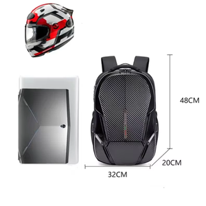 Sac à dos unisexe grande capacité 20-35L en Oxford, antichoc et étanche, pour casque de moto, trajets quotidiens et ordinateur portable - Product Image 5