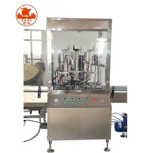 2800 A Automatic Aerosol Gas Spray Can Filling hine Line Simple Automatic System For Aerosol