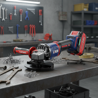Nouvelle Meuleuse d'Angle Sans Fil 125mm Nanwei avec Interrupteur de Sécurité à Palette pour Découpe et Polissage – Fournisseur d'Usine