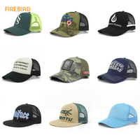 Little Fly Bird Diseña tu logotipo Gorra de camionero personalizada de malla personalizada Gorras de camionero de malla en blanco personalizadas para gorras de hombre