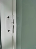 Fenêtre coulissante américaine en PVC avec moustiquaire et double vitrage