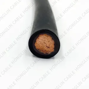 Flexible Welding Cable Flexibility And Durability High Quality Electrical Conductor 4 AWG And 6 AWG Sizes