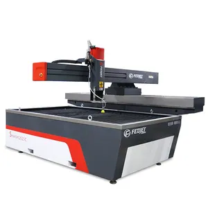 Máy Cắt Bằng Tia Nước CNC 5 Trục Giá Tốt Nhất Đầu Cắt Bằng Khí Nén Mài Mòn 3 Trục