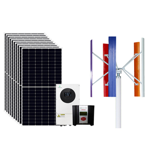 Equipo de Generación de Energía Eólica, Iluminación Solar para el Hogar, Sistemas Verticales Fuera de la Red - Product Image 4