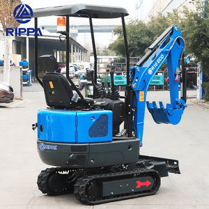 Miniexcavadora RIPPA de Alta Resistencia, Excavadora Pequeña de Orugas Kubota, Excavadora de Jardín de 1 Tonelada en Centro de Distribución - Product Image 6