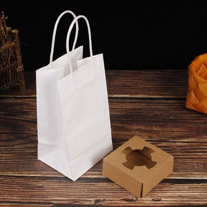 Wegwerp Gegolfd Papier Drinken Koffie Weg Te Nemen Bekerhouder Met Papieren Zak 21*11*27Cm - Product Image 6