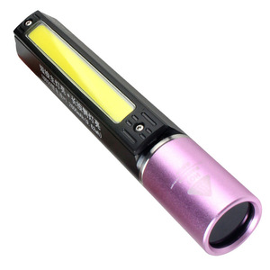 Lámpara UV portátil T9784 de 365 nm con luz LED COB para la detección de hongos en la piel y la evaluación de antigüedades con batería 18650 - Product Image 1