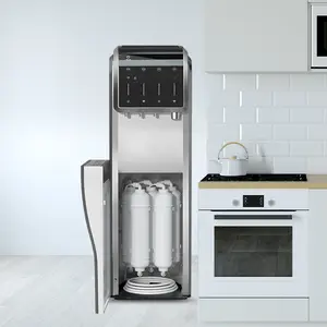 Dispenser air Osmosis terbalik 5 tahap, kontrol pintar Dispenser air air panas dingin rumah tangga