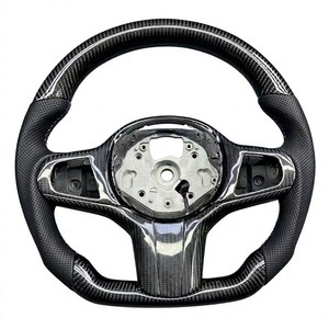 Volant sport en Alcantara de qualité supérieure avec garniture en fibre de carbone pour BM/W G20 G30 G80 G82 M3 M4 Competition 2019-2024 - Product Image 6