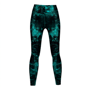 Leggings de yoga haut de gamme à taille haute AND1 Design en Spandex/Polyester avec poches souples et couches à séchage rapide - Product Image 1