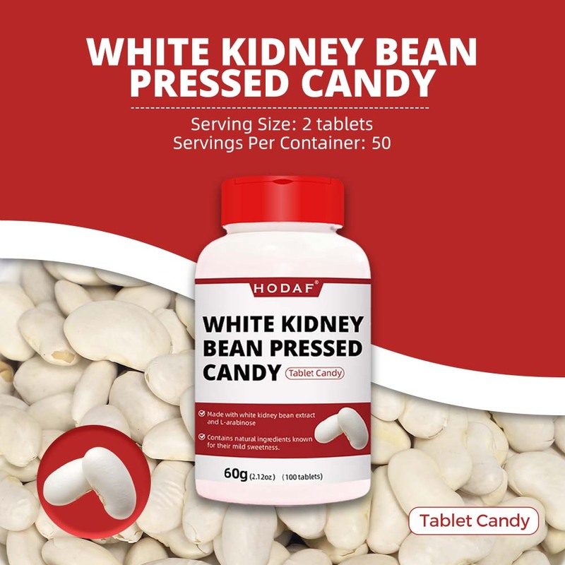 White Kidney Bean Pressed Candy Dietary