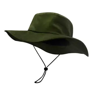 Cappelli a secchiello a tesa larga con Logo personalizzato all'ingrosso fornitore cappello a secchiello Unisex a tesa larga con tesa grande