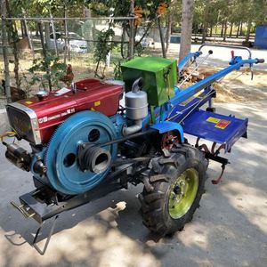 Wheel Tractor Agricultural <b>Mini</b> <b>Hand</b> Walking Tractor - Product Image 2