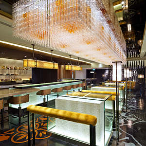 Tùy chỉnh phong cách hiện đại lớn mặt dây chuyền Đèn chùm theo yêu cầu sắt chiếu sáng cho hội trường lớn các sự kiện 3000K 4000K CCT sử dụng trong nhà - Product Image 6