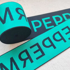 Bande élastique à haute élasticité, sangle en tissu jacquard tricoté, ruban élastique personnalisé pour sacs et vêtements - Product Image 2