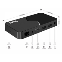 V96plus ODMOEM Allwinner H618 Android 15 TV Box Decodificador de Video 8K WiFi 6 Doble Banda BT Control por Voz Smart Set-Top Box Reproductor Multimedia