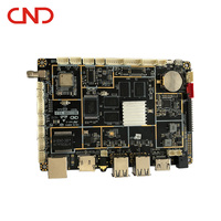Carte de circuit imprimé Android TV Box 2G+16G Android 7.1 USB LVDS EDP Ethernet RJ45 4G