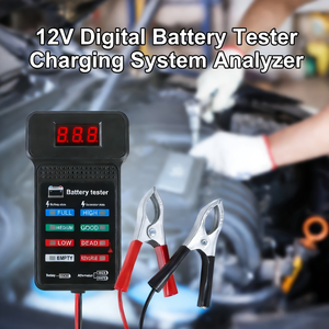 Tester Intelligente per Batterie <span class=keywords><strong>Auto</strong></span> Adatto per Autocontrolli Domestici/Officine Diagnostica a un Clic della Durata e Capacità - Product Image 3