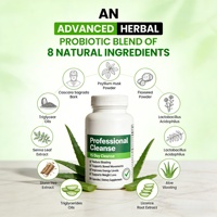 Pilules Détox Bio Capita (Propriété de l'État) Contenant des Fibres et des Probiotiques – Nettoyant Intestinal et du Côlon en Capsules – Cure de 15 Jours pour Nettoyer les Intestins et le Côlon