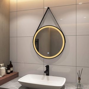 Bán buôn 22*22 inch hiện đại vuông <span class=keywords><strong>LED</strong></span> trang trí gương phòng tắm với cảm biến chuyển đổi cho khách sạn căn hộ và tiệm - Product Image 3