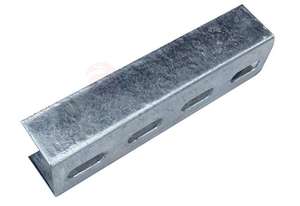 Collegamento diretto 41*41mm Base triangolare fotovoltaico solare sistema di montaggio a caldo zincato a forma di U e acciaio a forma di C - Product Image 3