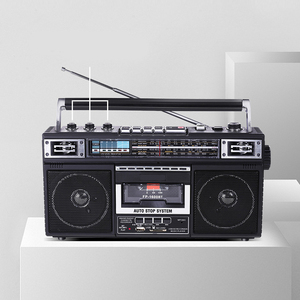 Factory Custom Retro Cassette Recorder Player, AM FM SW Radio, <b>USB</b> TF Slot Rechargeable Boombox for Camping Gift - Product Image 5