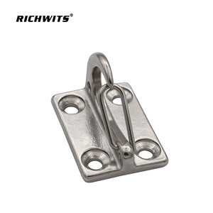 RICHWITS - Gancho Cuadrado de Acero Inoxidable para Barcos, Capacidad de Carga de 25 kg, para Uso Marino - Product Image 3