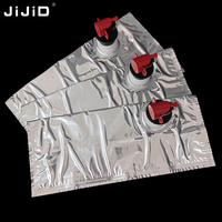 Emballage liquide aseptique JIJID de qualité alimentaire 1L Bag-in-Box pour vin rouge, avec bec verseur pour café, boissons et bière