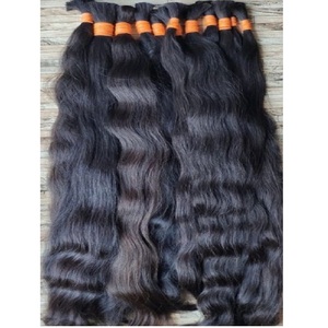 Extension de cheveux Remy indienne de haute qualité meilleure vente en vrac de cheveux de donneur unique du vendeur Premium - Product Image 5