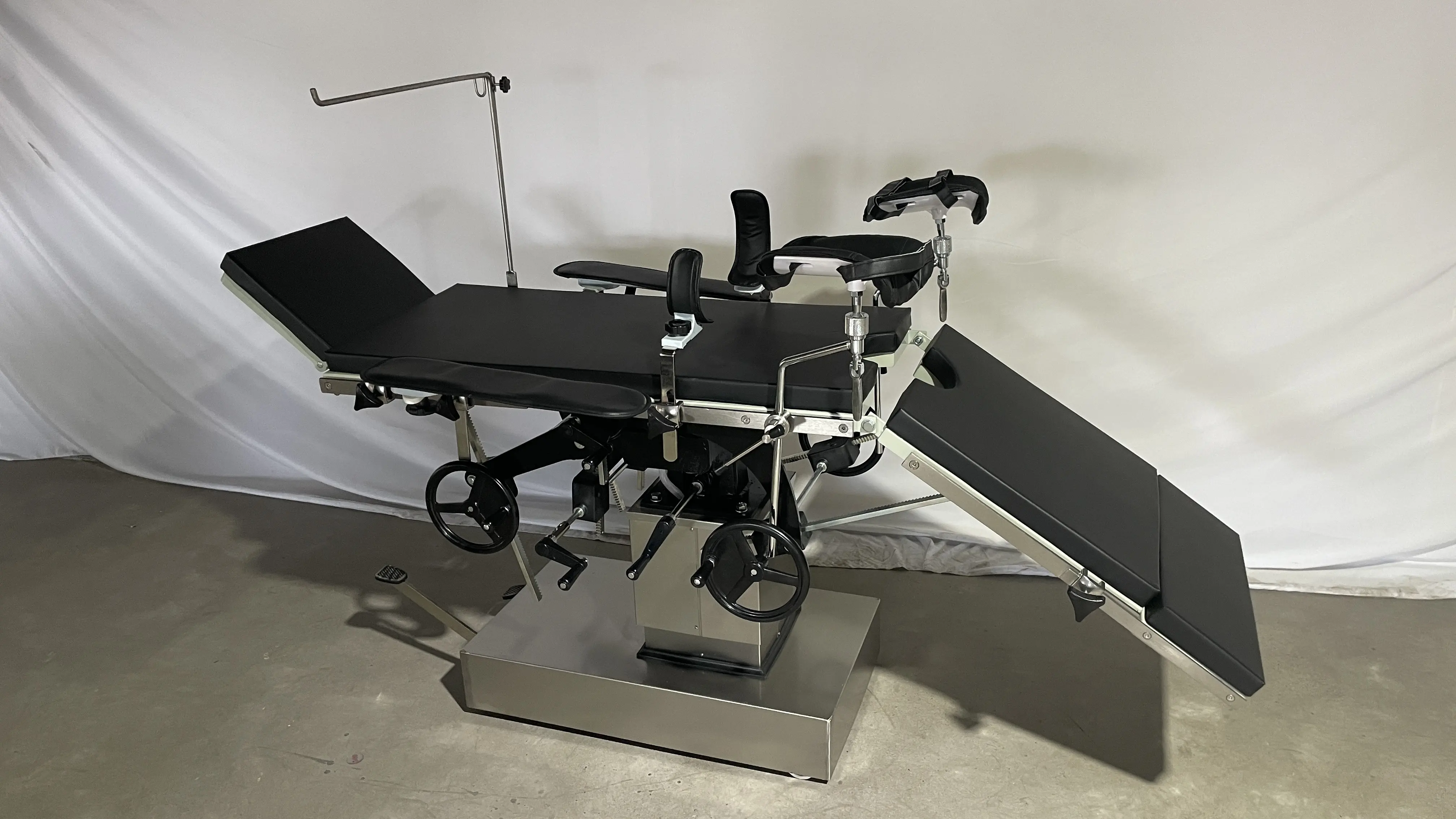 Table d'opération hydraulique des deux côtés, manuel mécanique Table chirurgicale 3001 Table d'opération lit d'opération manuel