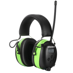 Protectores Auditivos EM033 <span class=keywords><strong>con</strong></span> Radio DAB y <span class=keywords><strong>Bluetooth</strong></span> para <span class=keywords><strong>Seguridad</strong></span> en la Construcción, <span class=keywords><strong>Orejeras</strong></span> Inalámbricas Plegables <span class=keywords><strong>con</strong></span> Reducción <span class=keywords><strong>de</strong></span> Ruido - Product Image 2