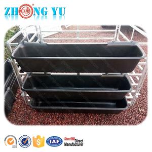 Bétail animal en plastique veau mouton cheval bétail chèvre plateau d'alimentation mangeoire - Product Image 6