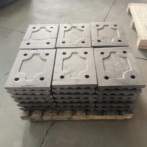 Placa de revestimiento de trituradora de impacto de alto rendimiento, nueva, para minería de cemento y mineral, piezas de fundición para trituradoras - Product Image 2