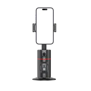 P02 AI Face Tracking Phone Gimbal 360 Rotation Face Tracking Recognition Phone Holder For Vlog Selfie