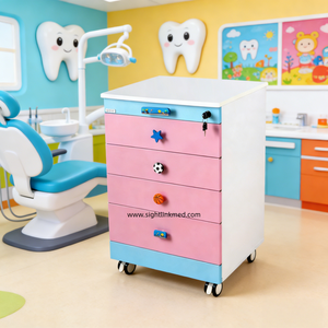 Armoire dentaire pour hôpital <span class=keywords><strong>pédiatrique</strong></span>, armoire de laboratoire dentaire, armoire en acier avec tiroir - Product Image 5