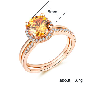 Anello Tono Rosa per Donne, Gioielli Eleganti e Scintillanti, Vendita all'Ingrosso - Product Image 5