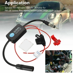 <span class=keywords><strong>Antenne</strong></span> radio active universelle pour véhicule SW-26040702 SUGNALWELL, <span class=keywords><strong>amplificateur</strong></span> d'<span class=keywords><strong>antenne</strong></span> de voiture verticale, 12-24V 50 25DBI, installation facile - Product Image 2