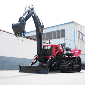 Mini Tractor Chino Barato de 25hp, 30hp, 35hp, 40hp, 50hp con Orugas de Goma en Venta - Product Image 3