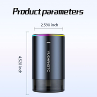 Diffuseur de parfum intelligent OEM pour voiture avec lumière étoilée 100ml, machine de désodorisation rapide, sans danger pour maman et bébé, diffuseur d'arômes pour voiture
