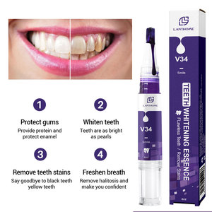 <span class=keywords><strong>V34</strong></span> SMILEKIT-Pasta de dientes blanqueadora púrpura, reduce el amarilleo, elimina las manchas, cuidado de los dientes, encías, aliento fresco, brillo de los dientes - Product Image 5