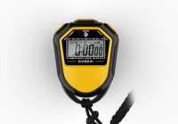 Stopwatch Digital Elektronik dengan Layar Tampilan Waktu, Tanggal, dan Fungsi Alarm untuk Pelatih Olahraga, Pelatih Kebugaran, dan Wasit