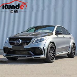 Runde <span class=keywords><strong>HAMANN</strong></span> Style pour mercedes-benz GLE coupé <span class=keywords><strong>Kit</strong></span> de carrosserie large lèvre avant lèvre arrière lèvre latérale jupe roue sourcil aile arrière - Product Image 1