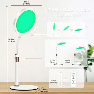 Lampu terapi cahaya, terapi cahaya hijau dengan fungsi timer dan kecerahan yang dapat disesuaikan untuk membantu meningkatkan rasa kesejahteraan Anda - Product Image 6