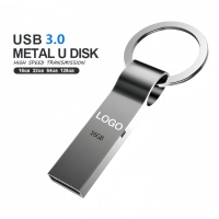 Clés USB 2.0 personnalisées avec porte-clés, prix direct usine, clé USB 4 Go, clé USB en métal, clé USB amusante, clé USB 32 Go