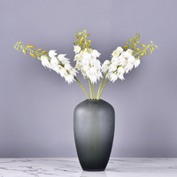 Großhandel Hochwertige EVA Realistische Weiße Orchidee Yucca Gloriosa Künstliche Blumen 99CM Modische Innendekoration für Zuhause und Hochzeit