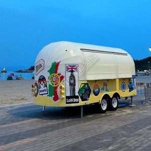 Remolque de Comida Móvil de Aluminio Personalizado a Precio de Fábrica, Estructura de Acero Inoxidable Resistente a la Oxidación, Comida Rápida - Product Image 3