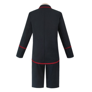 Umbrella Academy Cosplay <b>Uniform</b> Suit Black Red Blazer Shorts <b>Costume</b> Anime Halloween Role Play - Product Image 5