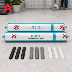 Scellant d'étanchéité en silicone pour façade architecturale, résistant aux intempéries, durabilité 30 ans, joint neutre, panneau métallique, revêtement ACM, usage commercial - Product Image 4