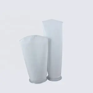 % 100% polyester elyaf PE filtre torbası 1 ~ 300 mikron maç endüstriyel su filtresi teçhizatı